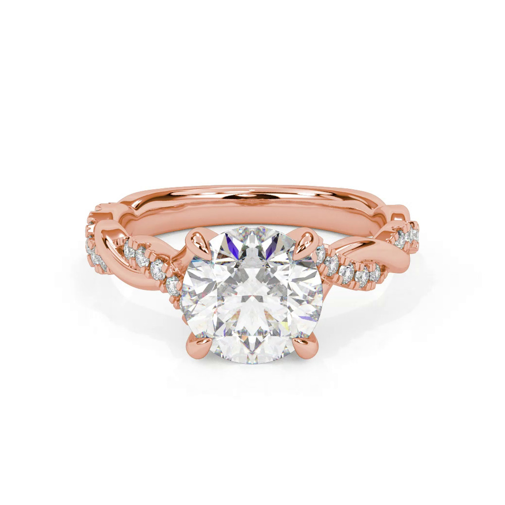 360 degree view of Kayleigh Grand Diamond Twist Engagement Ring