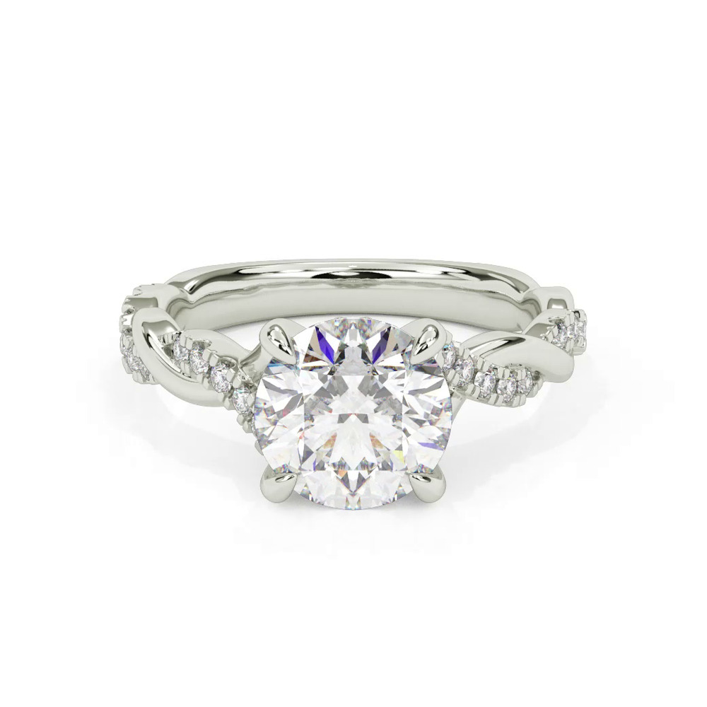 360 degree view of Kayleigh Grand Diamond Twist Engagement Ring