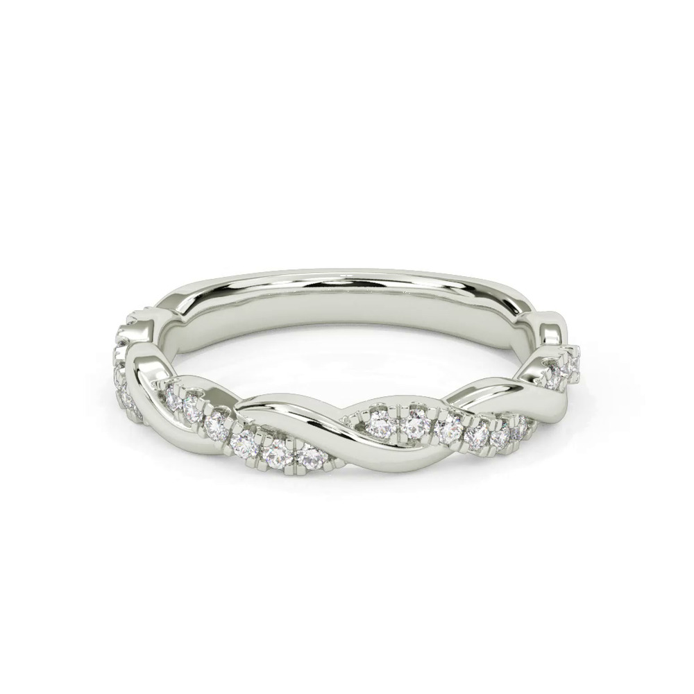 360 degree view of Kayleigh Grand Diamond Twist Band