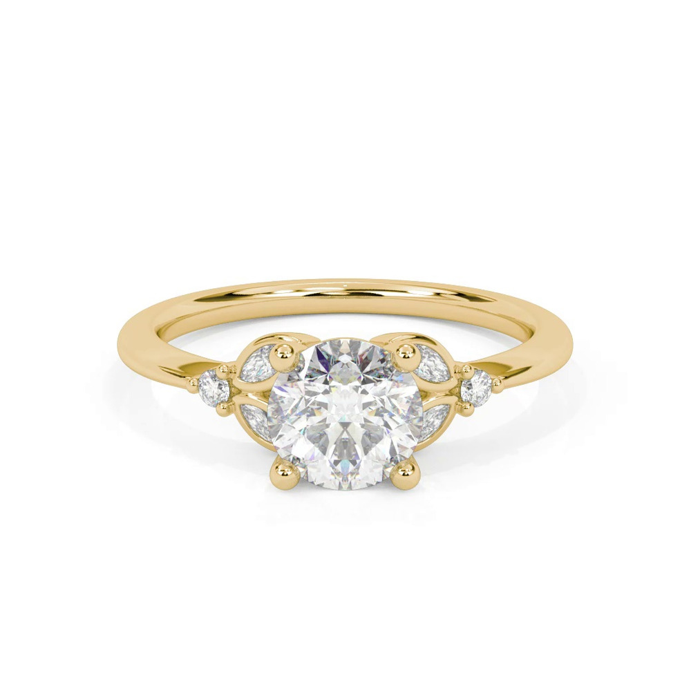 360 degree view of Ellison Engagement Ring