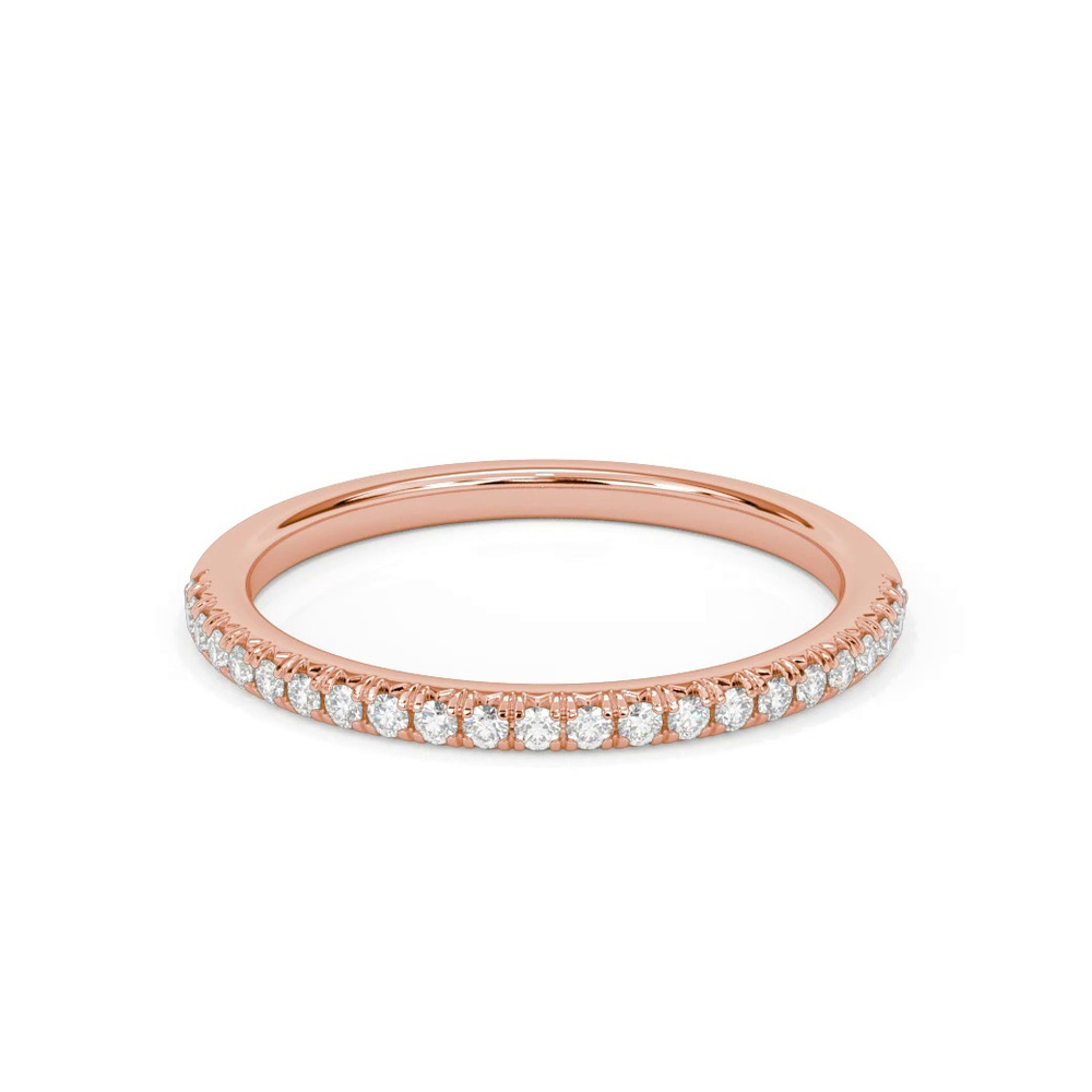 360 degree view of Hunter Pave Diamond Band