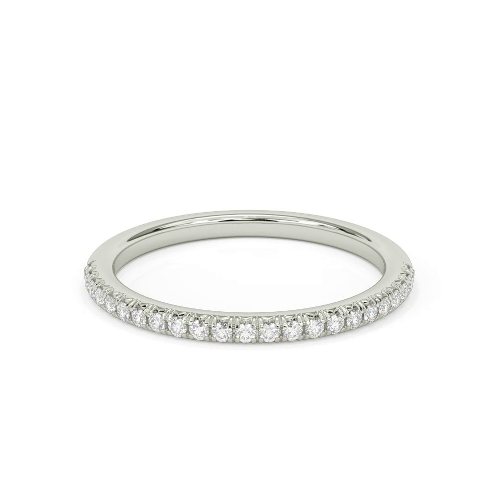 360 degree view of Imani Pave Diamond Band