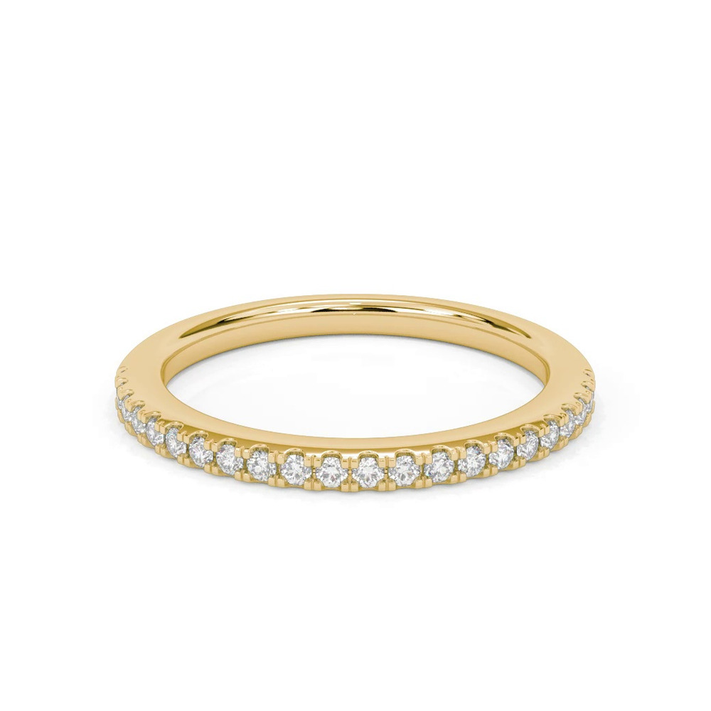 360 degree view of Marlo Pavé Diamond Band