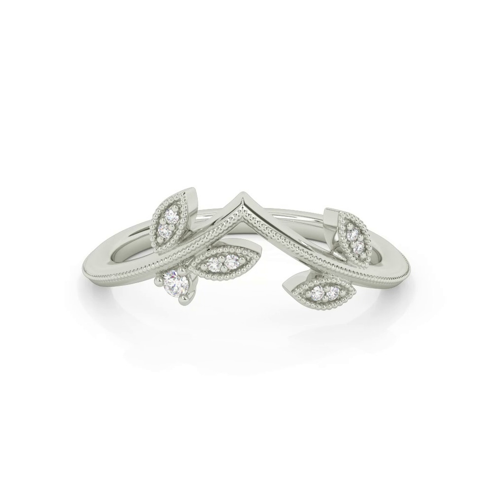 360 degree view of Florant Primrose Chevron Band