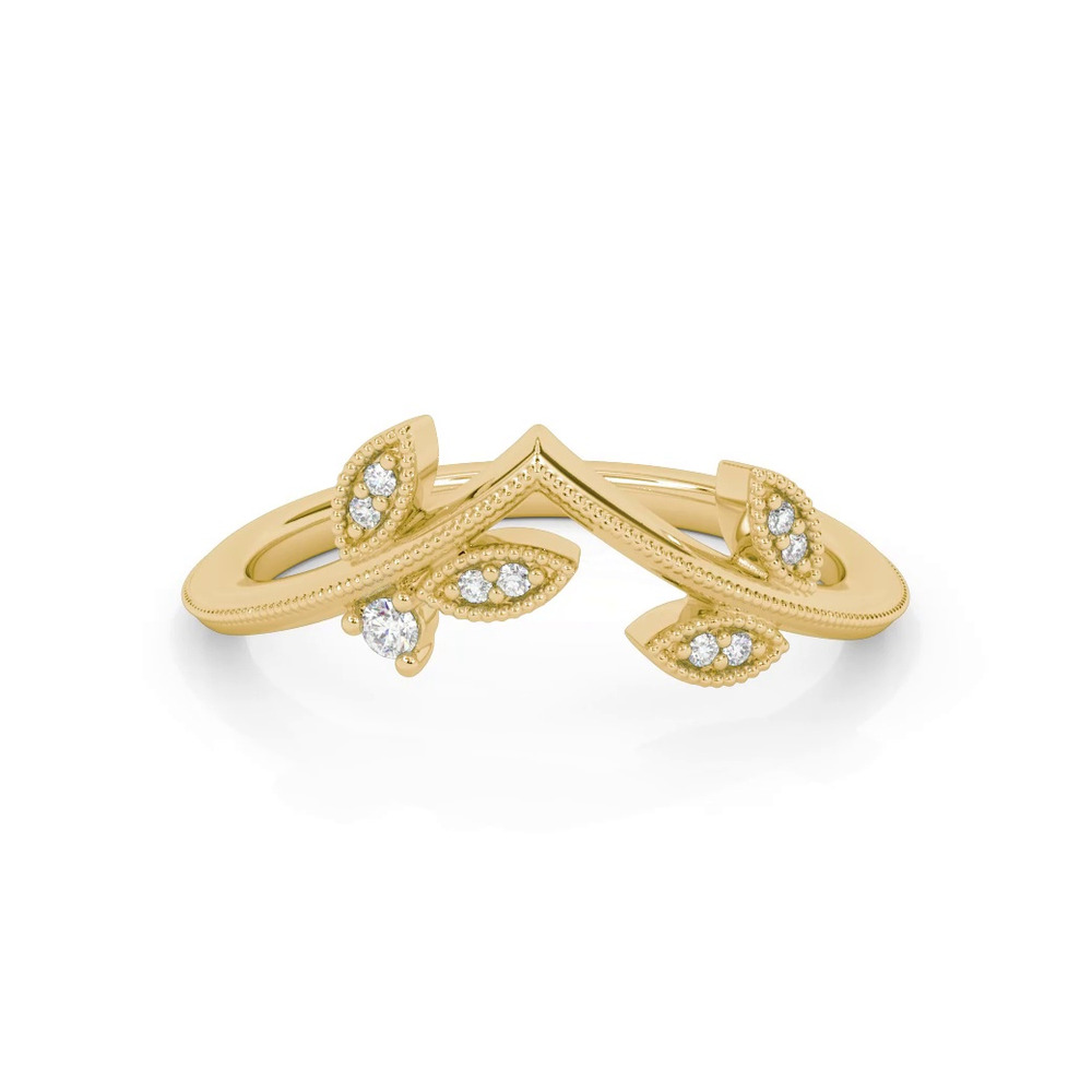 360 degree view of Florant Primrose Chevron Band