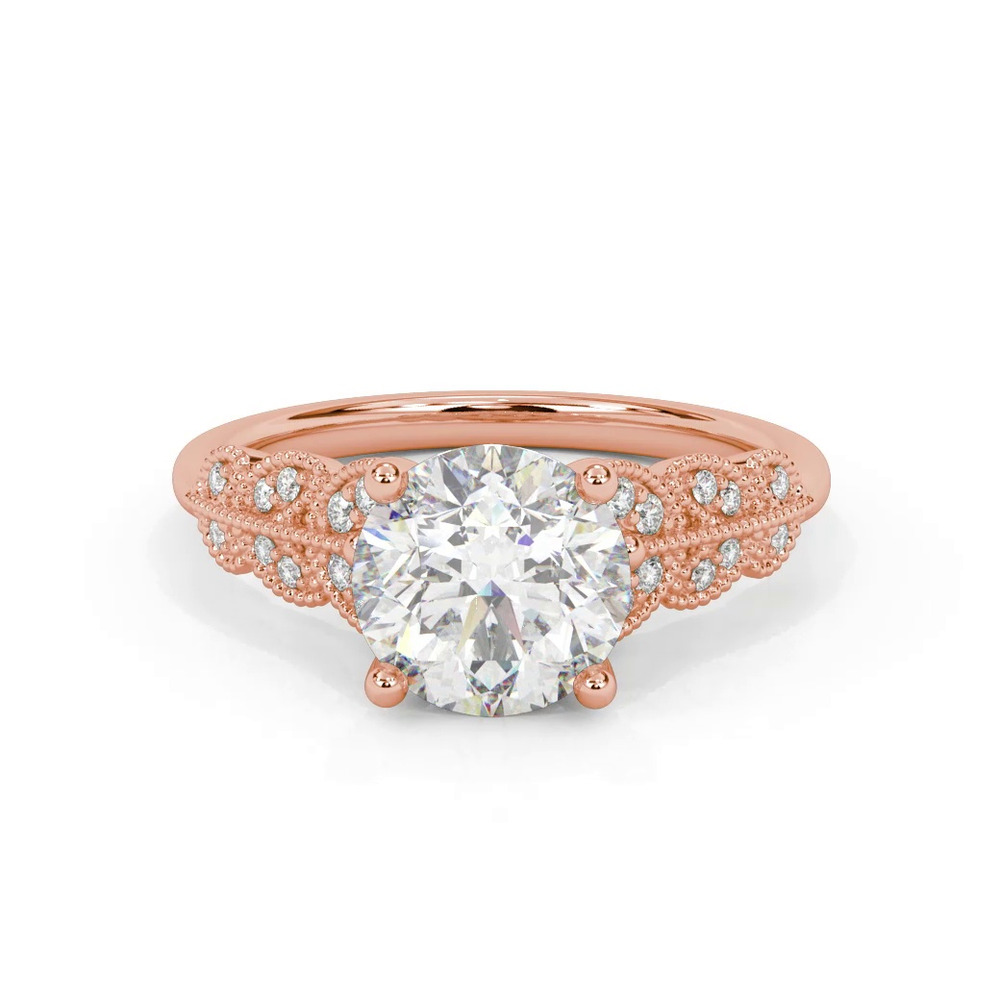 360 degree view of Florant Gardenia Lab Engagement Ring