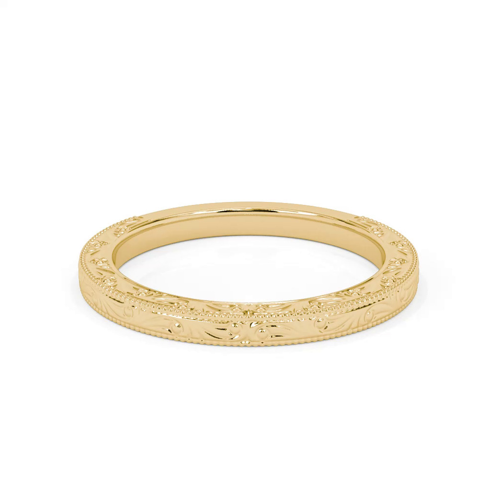 360 degree view of Islay Hand-Engraved Band