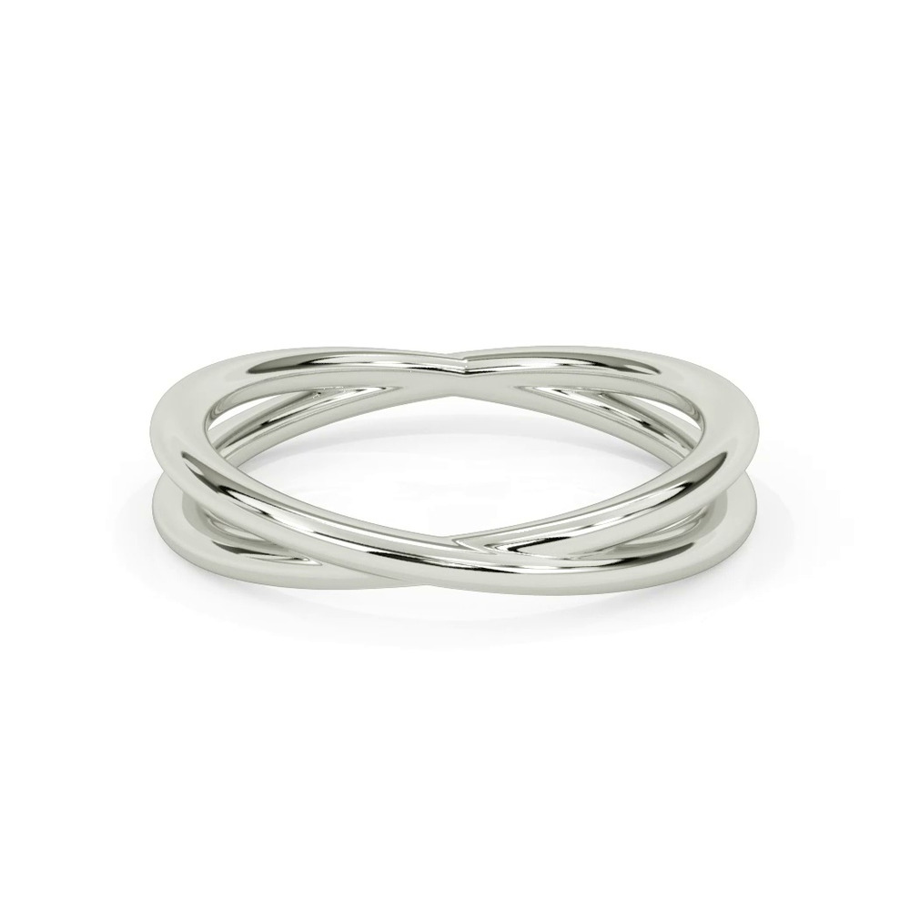 360 degree view of High-Polished Crossover Band