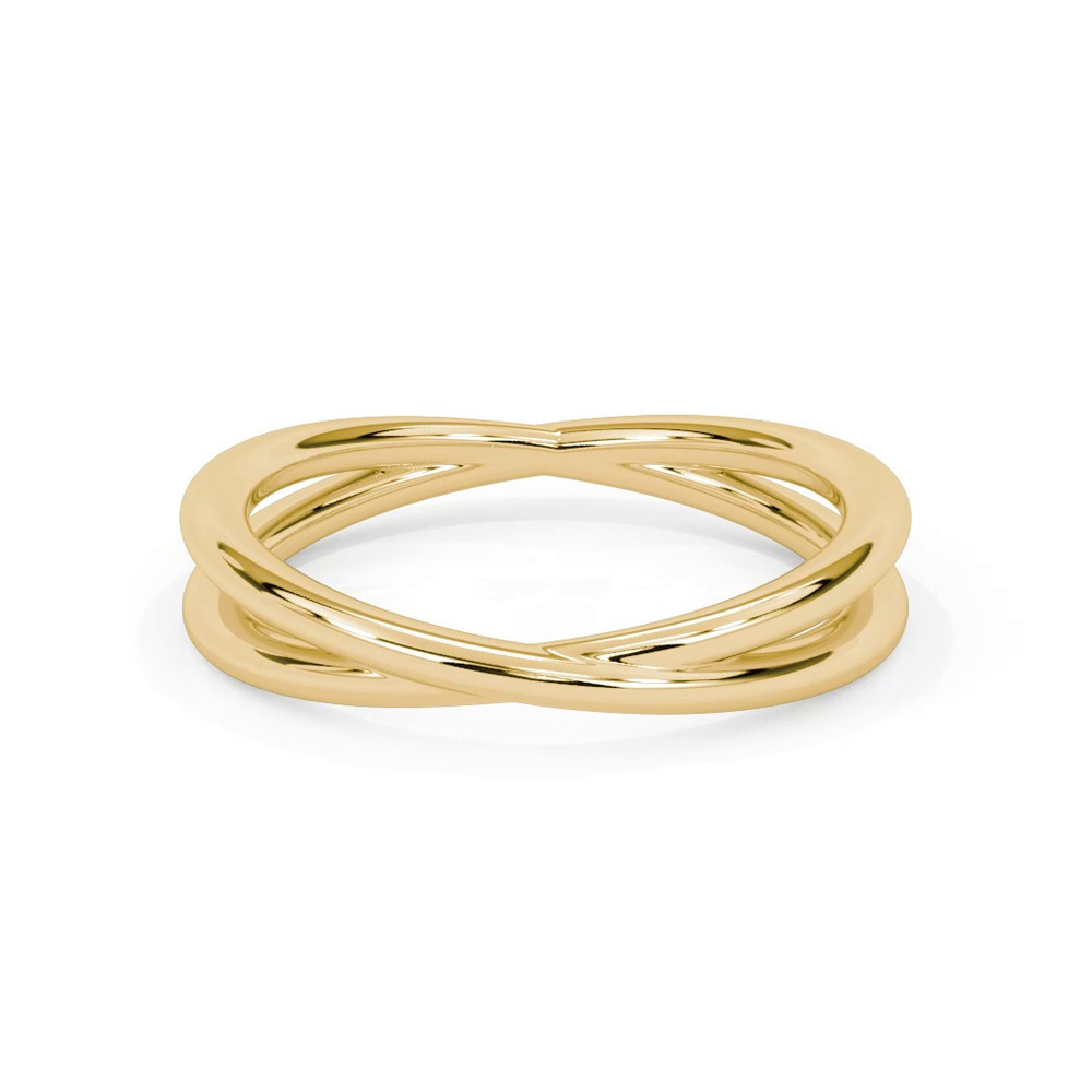 360 degree view of High-Polished Crossover Band