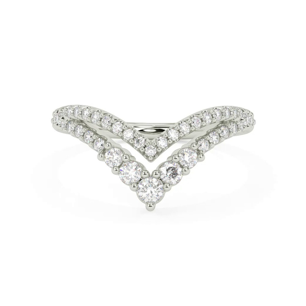 360 degree view of Graduated Diamond Double V-Band