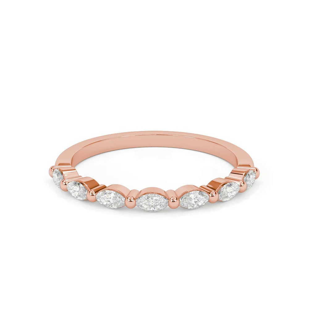 360 degree view of Petite Marquise Diamond Band (1/3 ct. tw.)