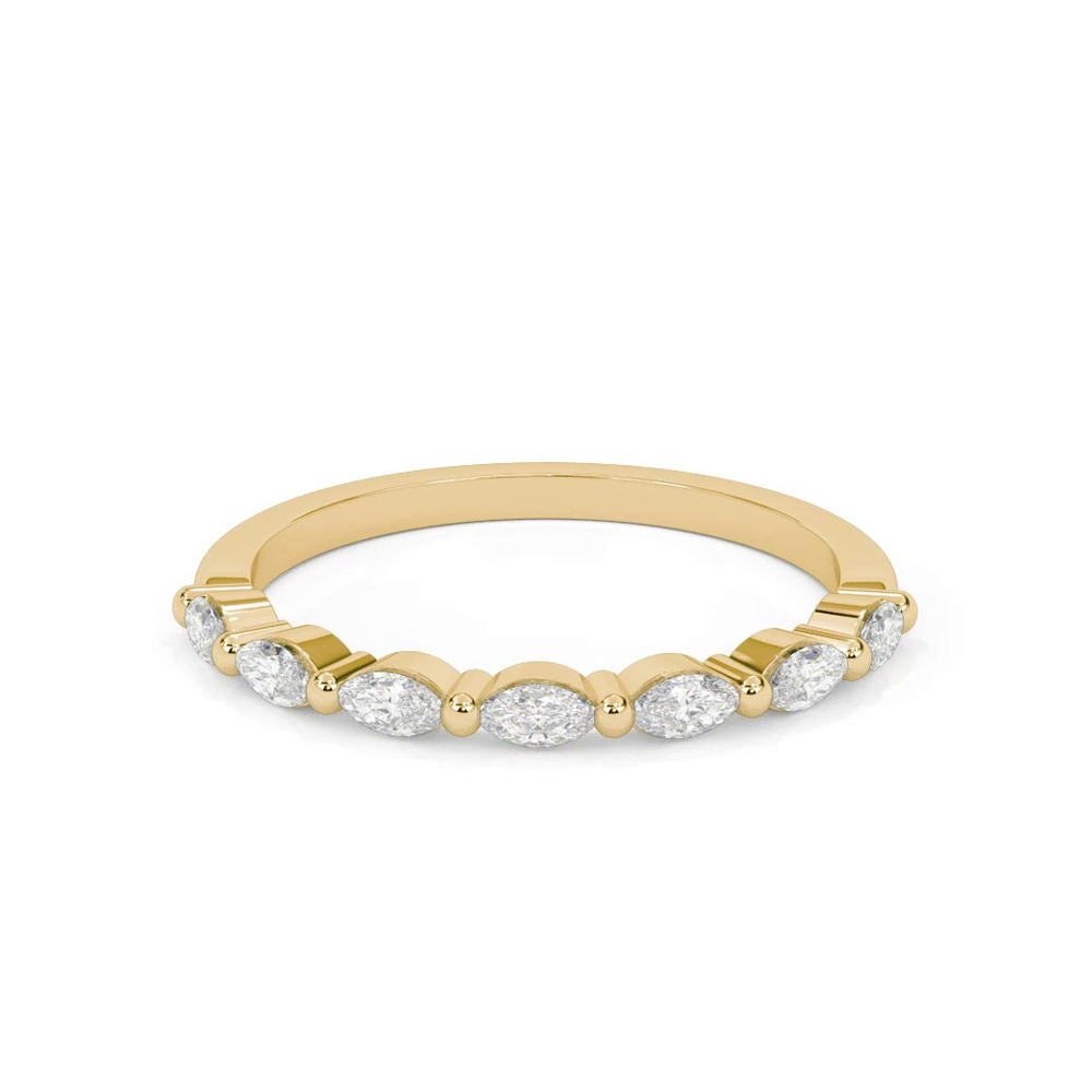 360 degree view of Petite Marquise Diamond Band (1/3 ct. tw.)