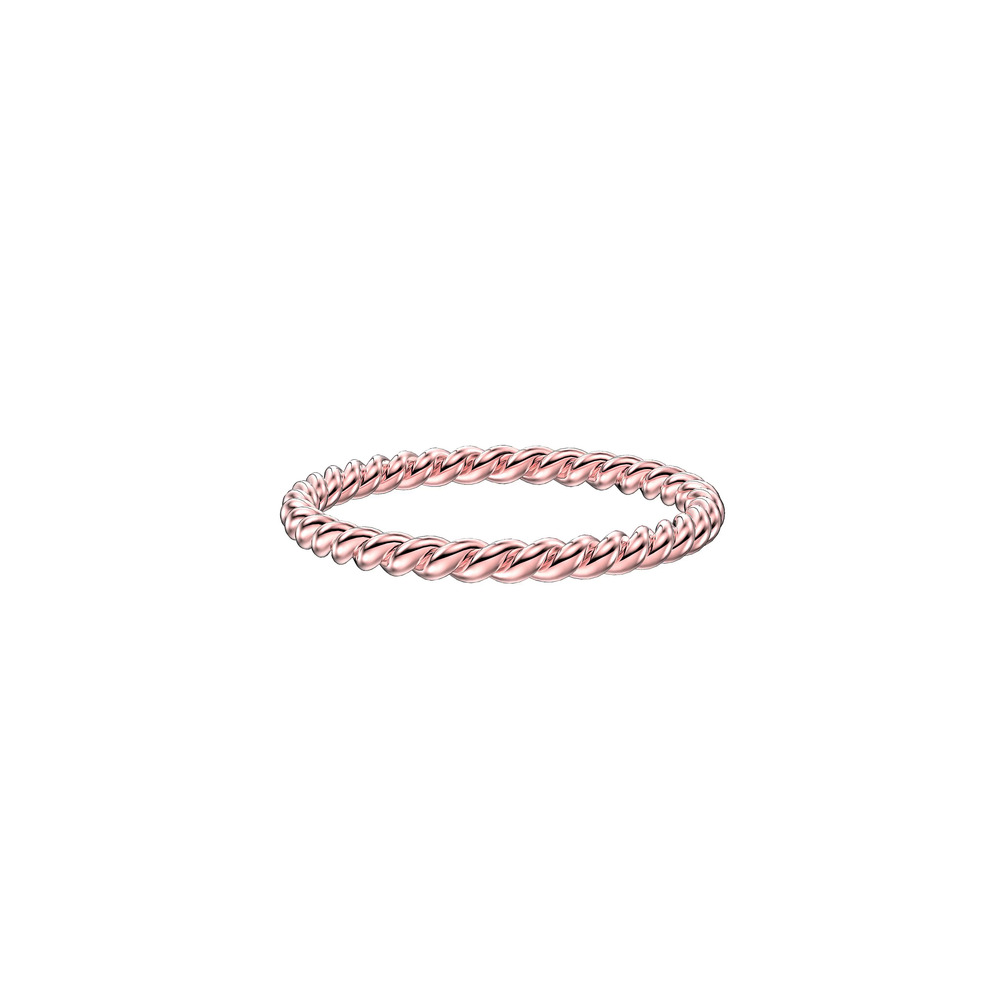 360 degree view of Hand Twist Stackable Band (2mm)