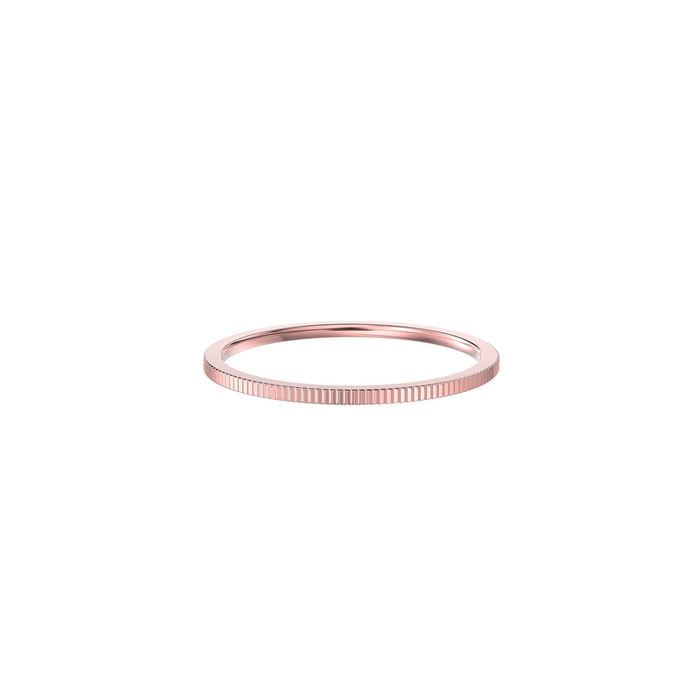 360 degree view of Fluted Stackable Band (1mm)