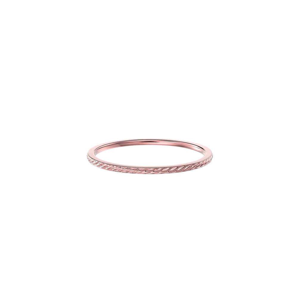 360 degree view of Twist Stackable Band (1mm)