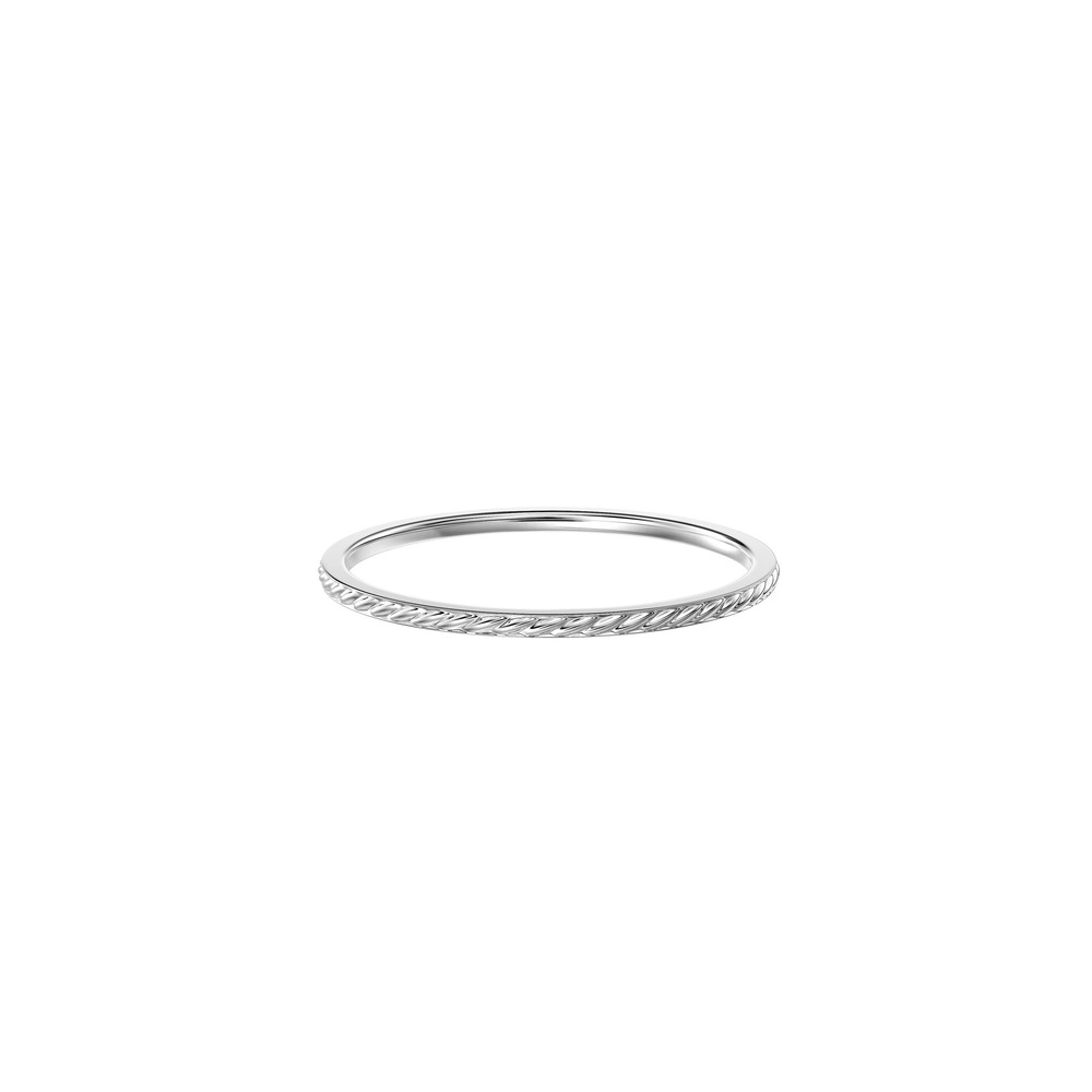 360 degree view of Twist Stackable Band (1mm)