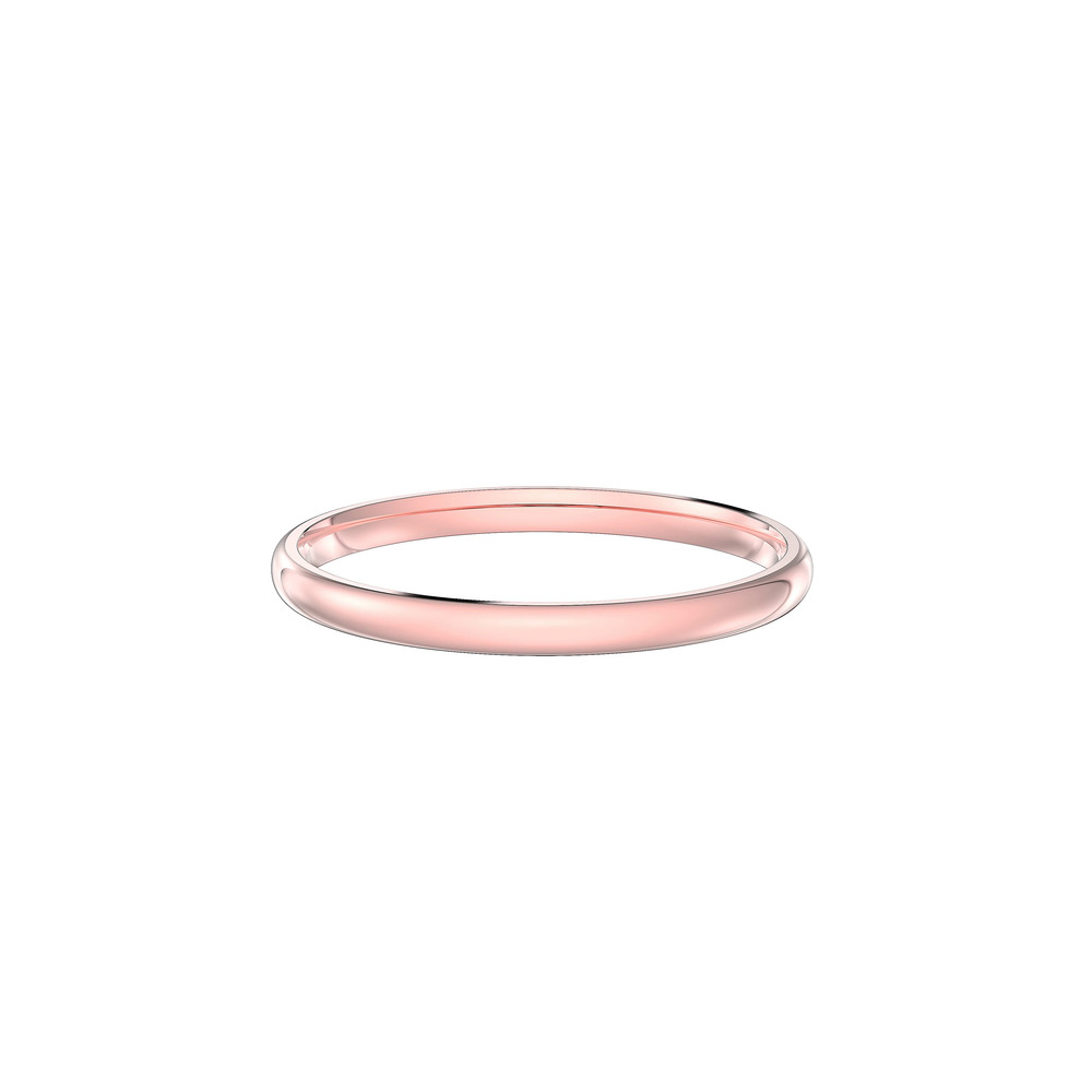 360 degree view of Classic Lightweight Wedding Band (2mm)