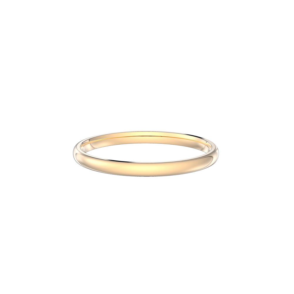 360 degree view of Classic Lightweight Wedding Band (2mm)