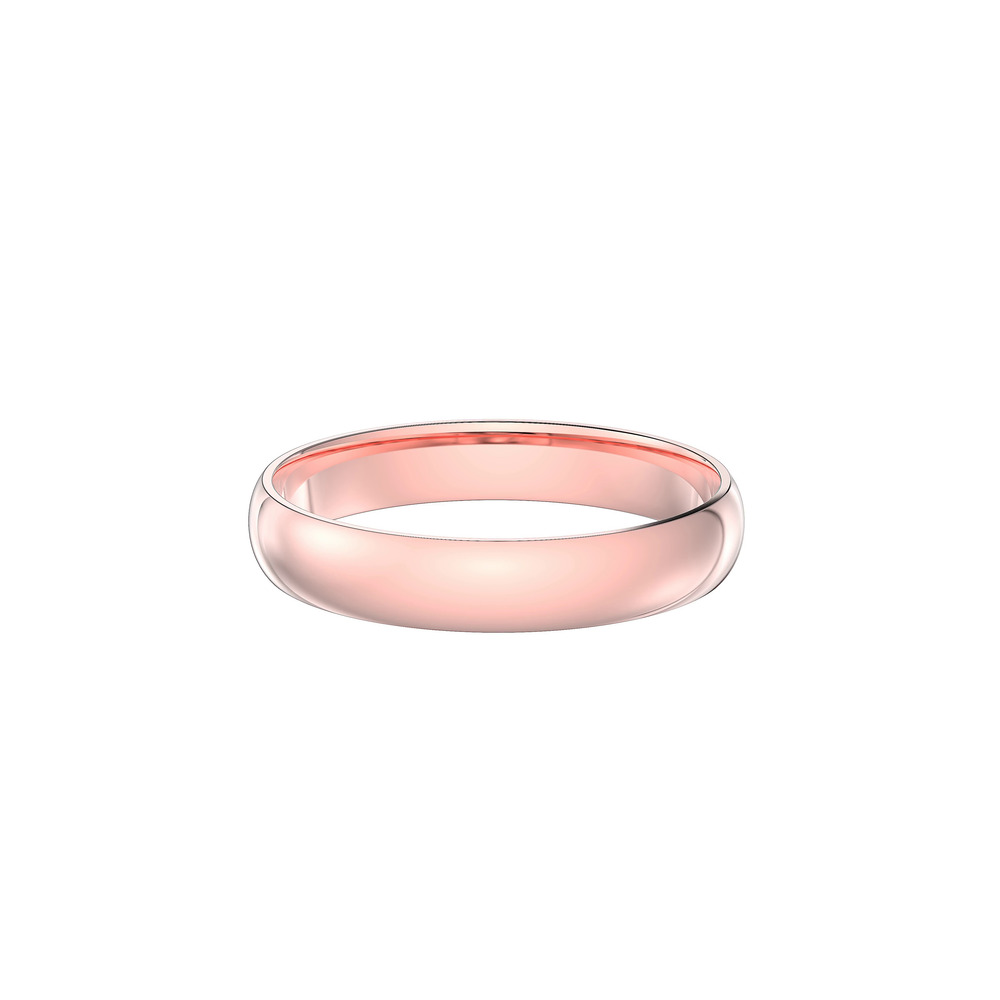 360 degree view of Classic Lightweight Wedding Band (4mm)