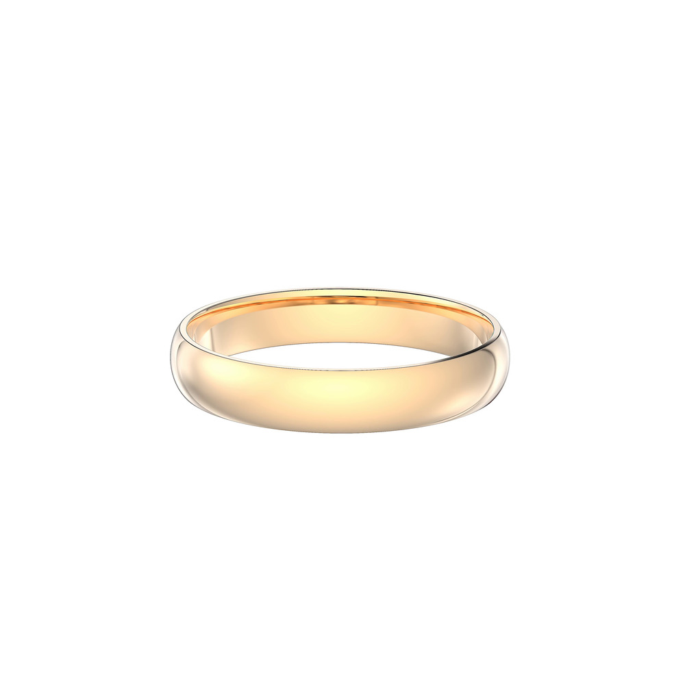 360 degree view of Classic Lightweight Wedding Band (4mm)
