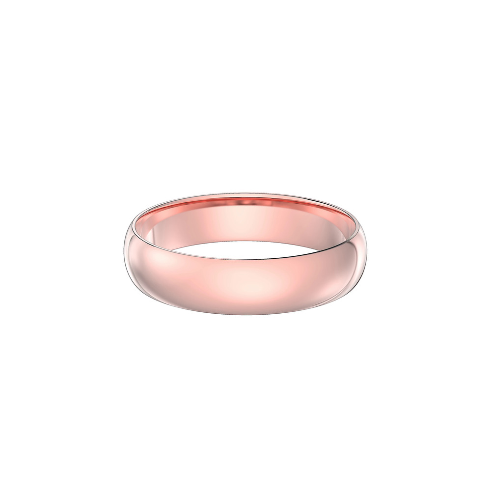 360 degree view of Classic Lightweight Wedding Band (5mm)