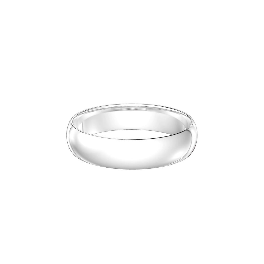 360 degree view of Classic Lightweight Wedding Band (5mm)