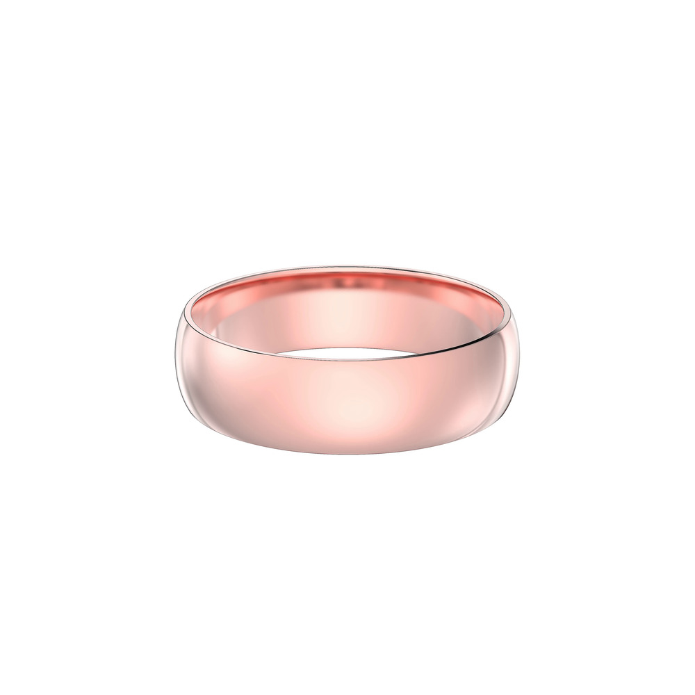 360 degree view of Classic Lightweight Wedding Band (6mm)