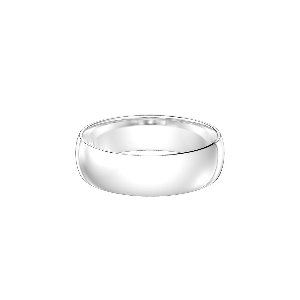 360 degree view of Classic Lightweight Wedding Band (6mm)