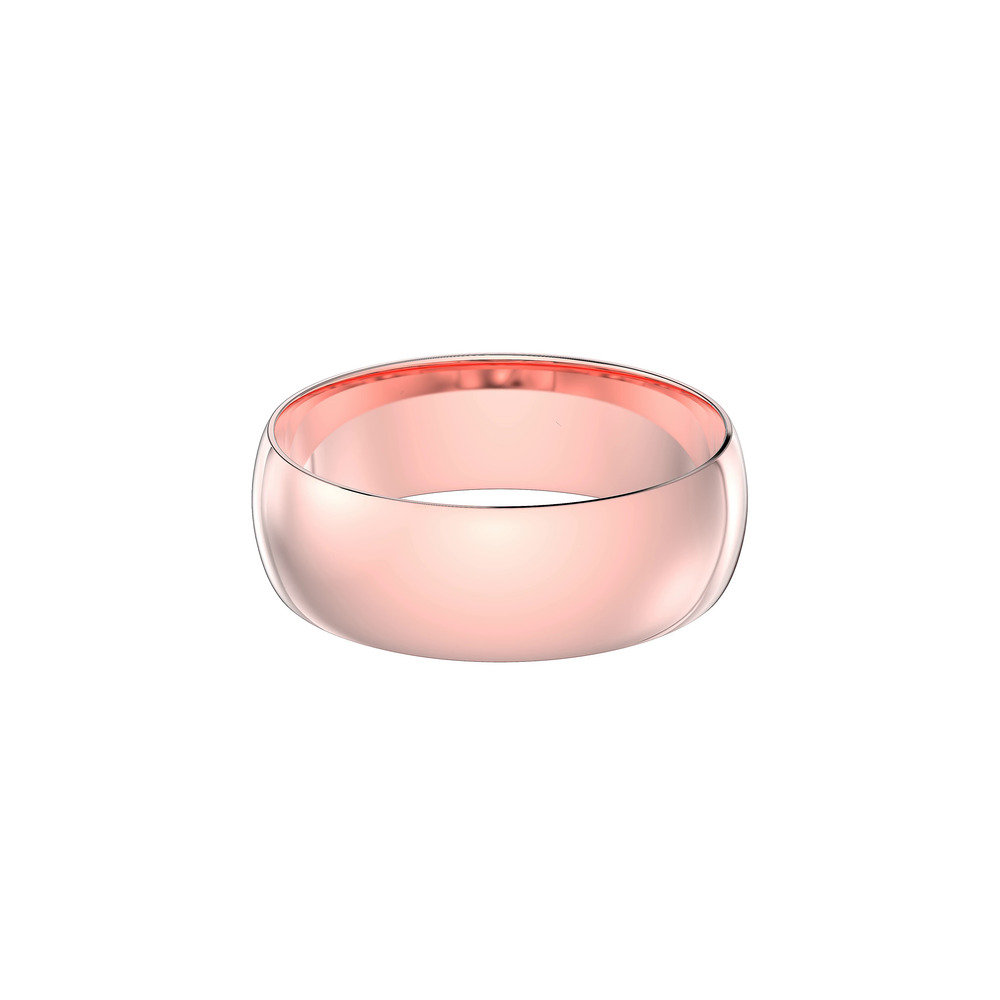 360 degree view of Classic Lightweight Wedding Band (7mm)