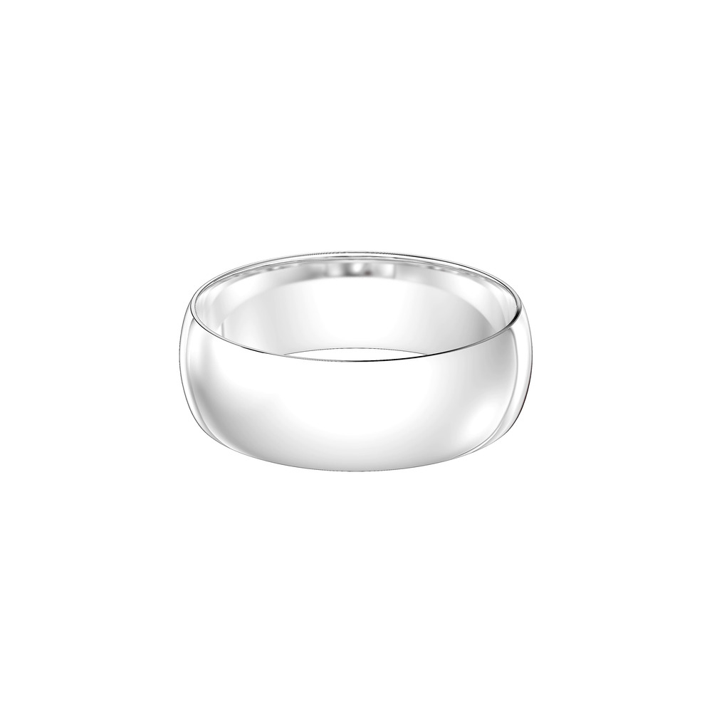 360 degree view of Classic Lightweight Wedding Band (7mm)
