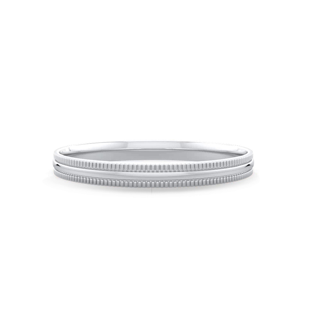 360 degree view of High Dome Coin Edge Band (2mm)