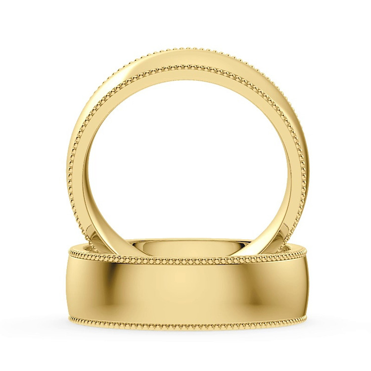 360 degree view of Carina Men's Wedding Band