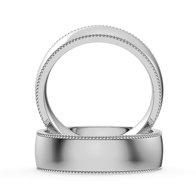 360 degree view of Carina Men's Wedding Band
