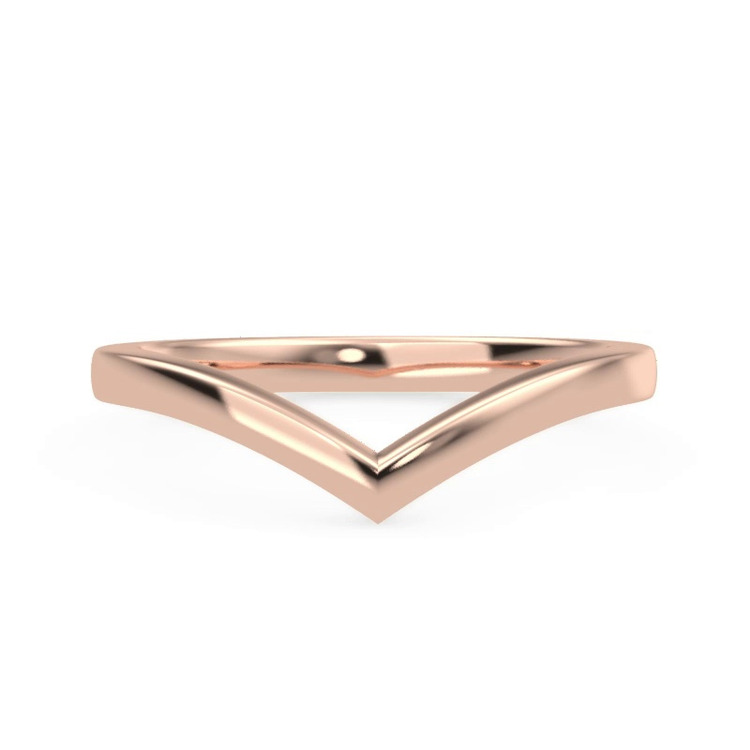 360 degree view of Roxie Chevron Polished Band