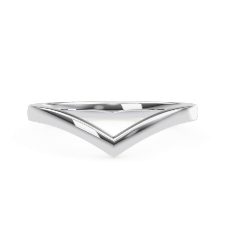 360 degree view of Roxie Chevron Polished Band