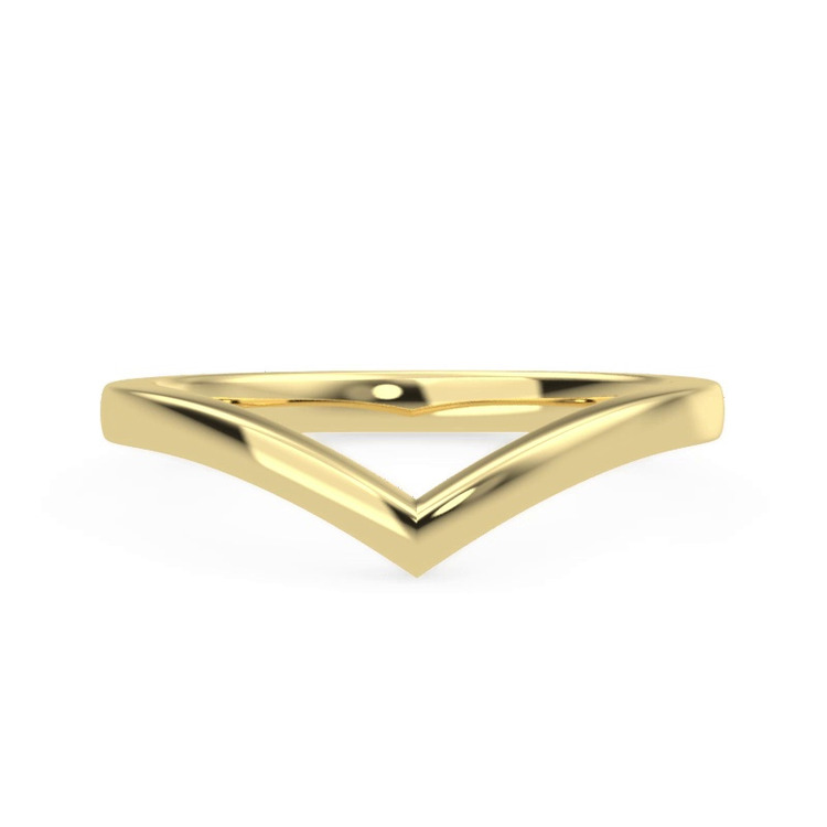 360 degree view of Roxie Chevron Polished Band