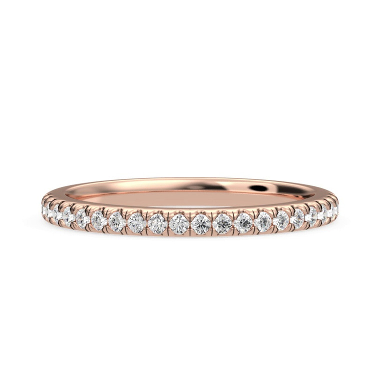 360 degree view of Isolde Pavé Band