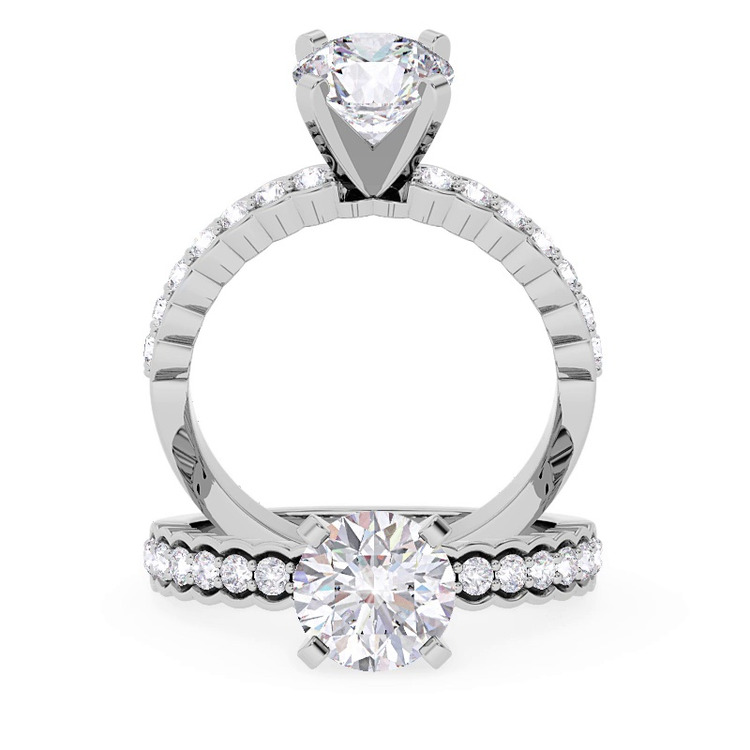 360 degree view of Pia Diamond Engagement Ring