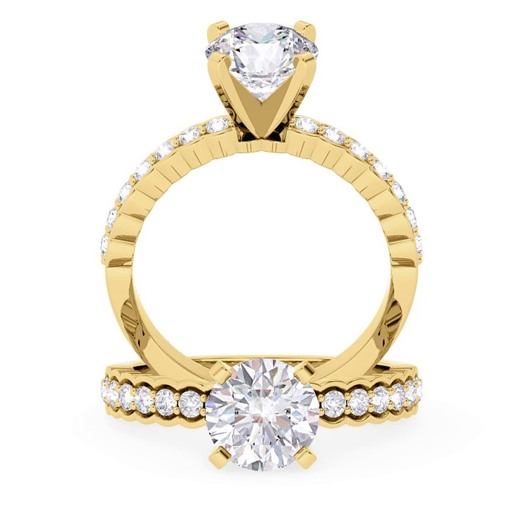 360 degree view of Pia Diamond Engagement Ring