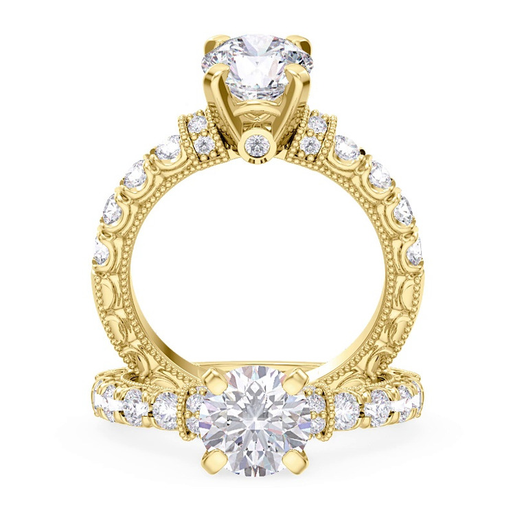 360 degree view of Abbe Lab Engagement Ring