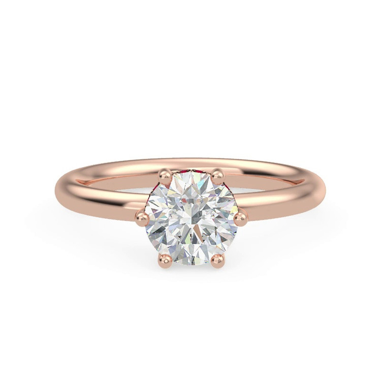 360 degree view of Colore Ruby Hidden Halo Engagement Ring