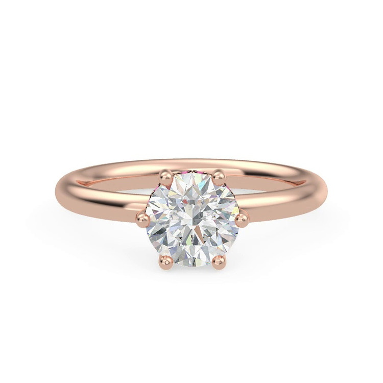 360 degree view of Colore Pink Sapphire Hidden Halo Engagement Ring