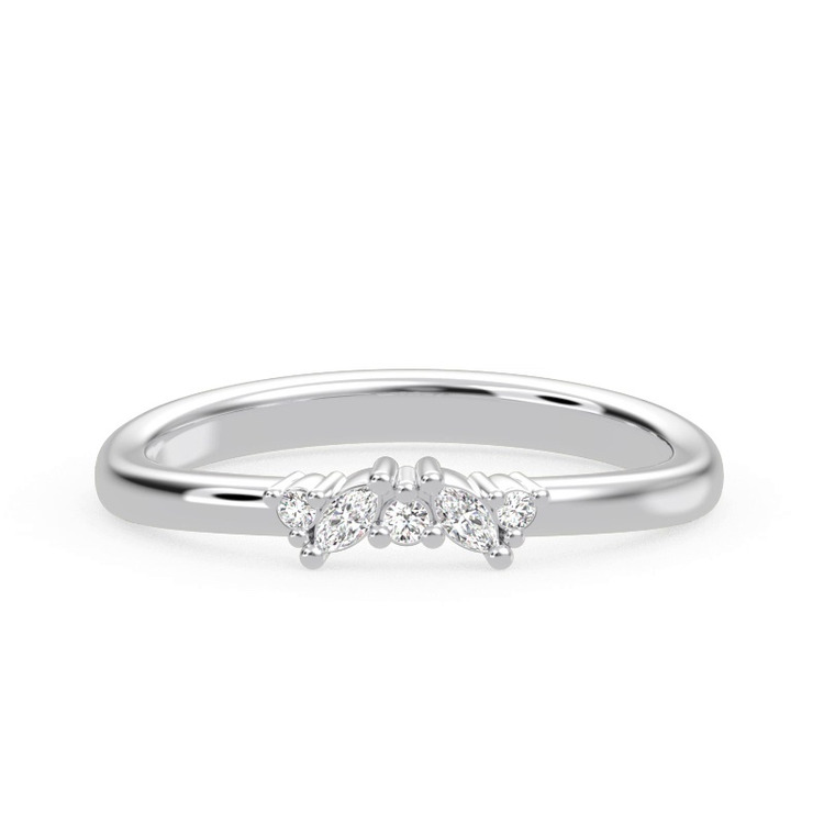 360 degree view of Mixed-Shape Diamond Band