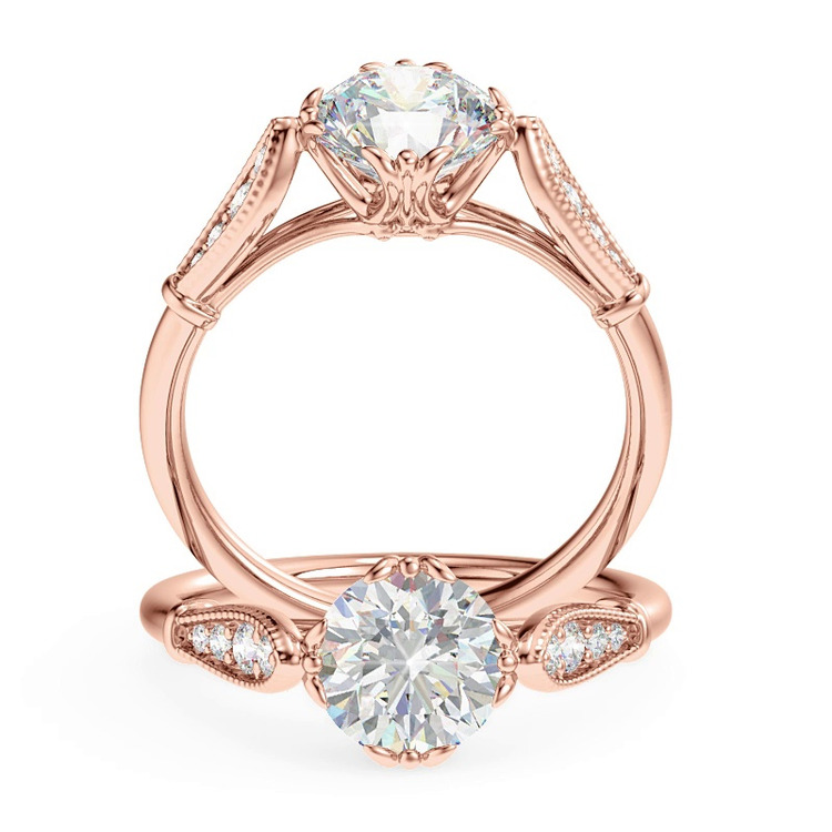 360 degree view of Carina Diamond Engagement Ring