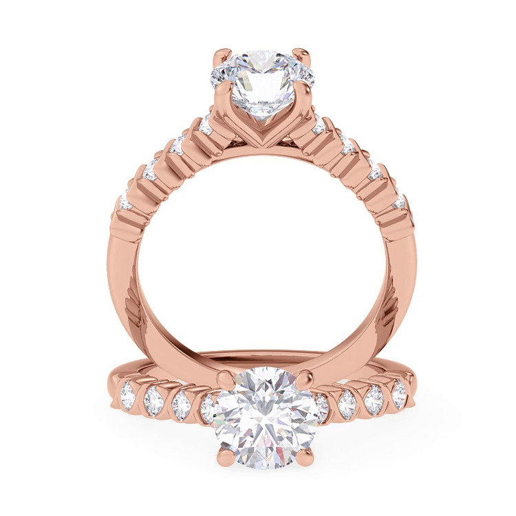 360 degree view of Lucia XO Diamond Engagement Ring