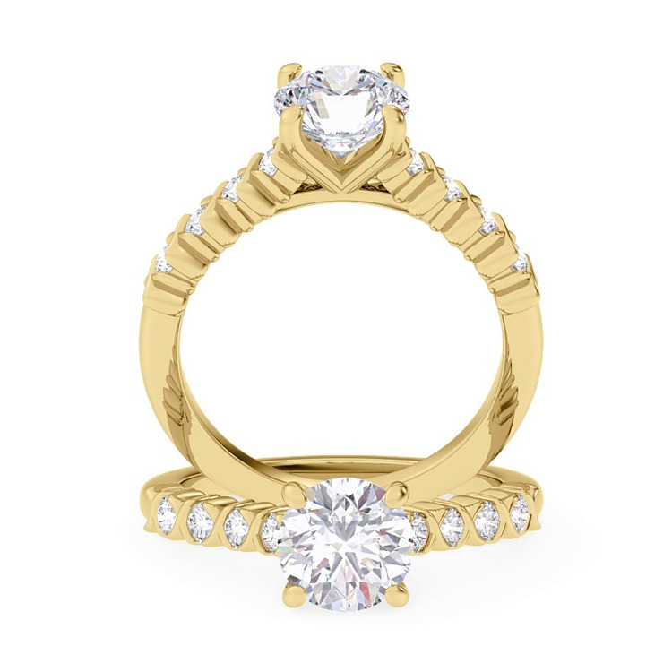 360 degree view of Lucia XO Diamond Engagement Ring