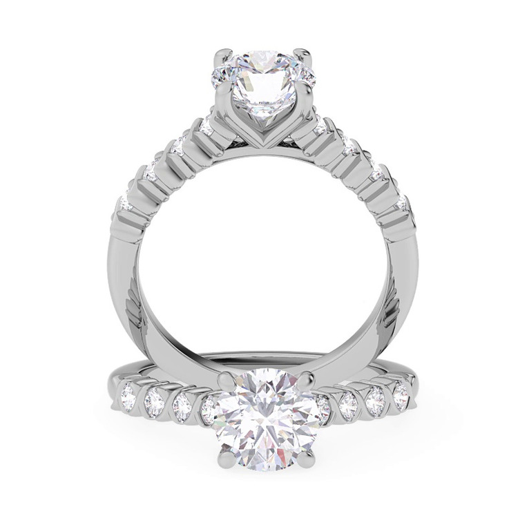 360 degree view of Lucia XO Diamond Engagement Ring