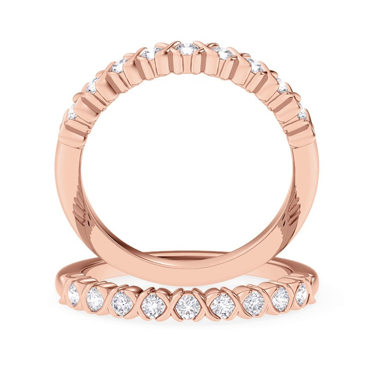 360 degree view of Lucia XO Diamond Band