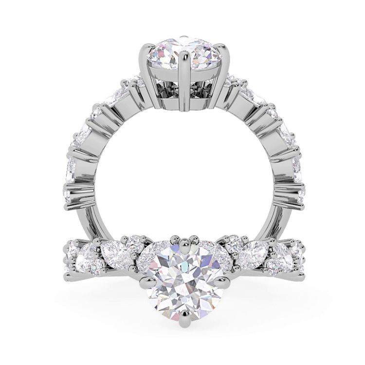 360 degree view of Maia Diamond Engagement Ring