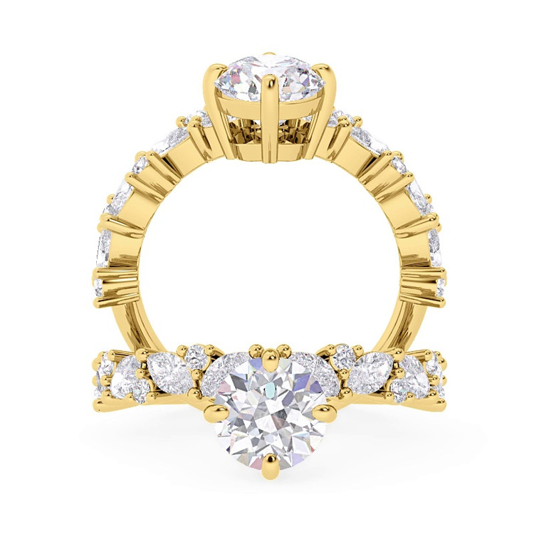 360 degree view of Maia Diamond Engagement Ring